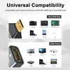 Poyiccot HDMI Mini HDMI Adapter 4K, Mini HDMI to HDMI