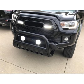 iJDMTOY 6-Inch 18W Flush Surface Mount Low Profile LED Light Bars - Compatible with Jeep Truck SUV 4x4 - Front Driving or Back Reverse Lights, Flood Lighting