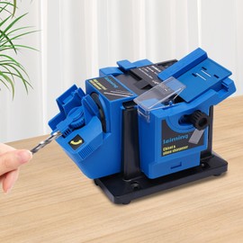 Electric Drill Bit Sharpener,Multipurpose Drill Bit Grinding Sharpener,110V 96W Highspeed Cutter Sharpening Machine for knife, chisel knife, scissors, bit, etc.