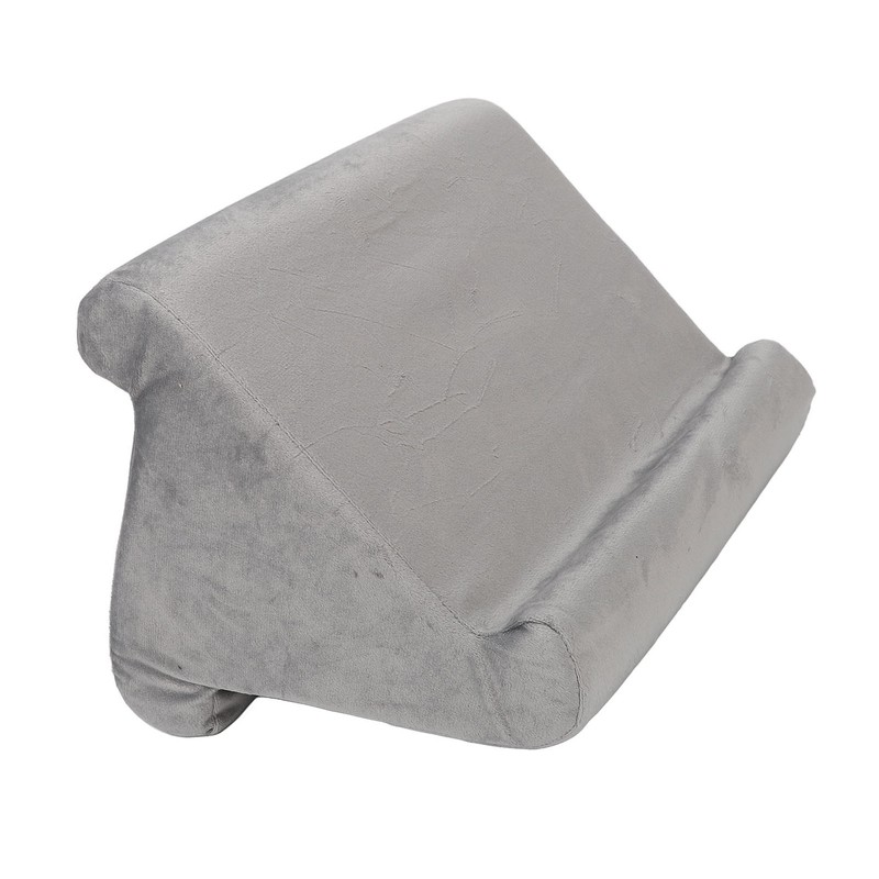 Tablet Pillow Stand Triangular Soft Comfortable Angled Viewing Tablet Reading