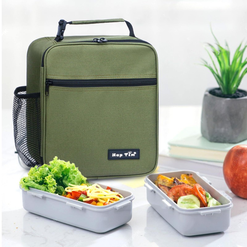 Hap Tim Insulated Lunch Bag Women, Reusable Lunch Box for