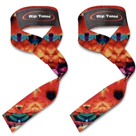 Rip Toned Performance Wrist Straps For Weightlifting - 23" Weight Lifting Straps for Men, Women (Padded) - Cotton Gym Wrist Wraps for Deadlift, Strength Training, Powerlifting, Bodybuilding