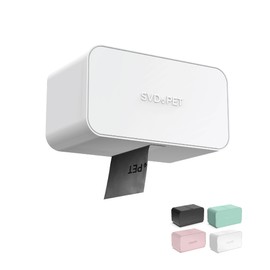 SVD.PET Dog Poop Bag Holder Dispenser, Wall mount or Tabletop, Holds 8 Rolls of Waste Bags, Indoor/Outdoor Use