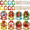 Blosssound 24 Pcs Christmas Photo Frame Craft with Stickers Christmas