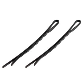 Hero Hair Pins, Black, 2 x 2.1 inches (2 x 53 mm), Set of 20 B115
