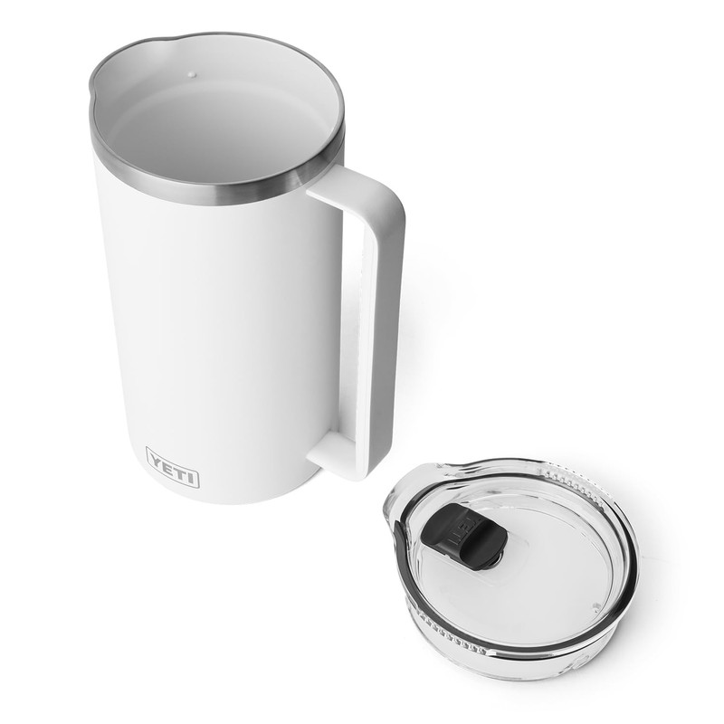 YETI Rambler 64 oz Pitcher, Vacuum Insulated, Stainless Steel with
