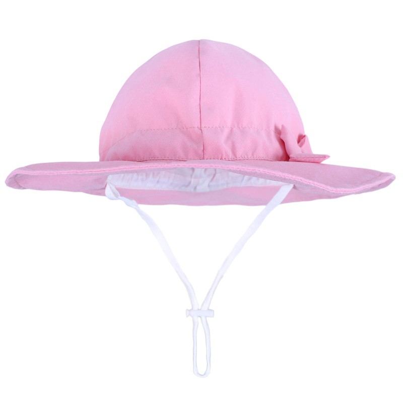 Sombrero de sol para bebé y niña, con UPF 50+