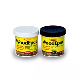 Abatron No Shrink Wood Epoxy Filler for Repairing Damaged Wood Interior Exterior Use