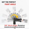Multi Angle Paint Brush Extender V2, Long Handle Paint Brush,
