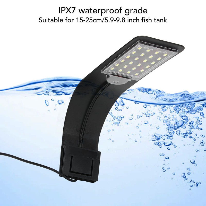 Aquarium Light Clip On Energy Conservation Button Switch Control LED