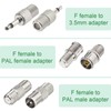 Superbat FM Telescopic Antenna Kit 75 Unbal F Type Connector