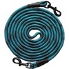 BTINESFUL Tie-Out Check Cord Long Rope Dog Leash, 8ft 12ft