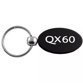 Infiniti QX60 Oval Key Ring (Black)