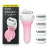 Wilkinson Sword Intuition 2-in-1 Soap and Shave Nourishing Women's Razor,
