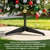 VOSCHOIX Artificial Christmas Tree Stand Replacement, Plastic Christmas Tree Legs