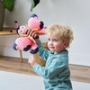 Ms. Butterfly Plush Stuffed Animal and Interactive Toy with Cute,