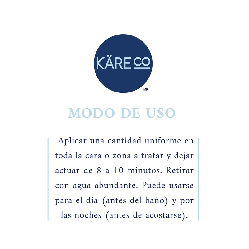 Käre Co Pure Clay Mask- Mascarilla de Arcilla Limpiadora Profunda