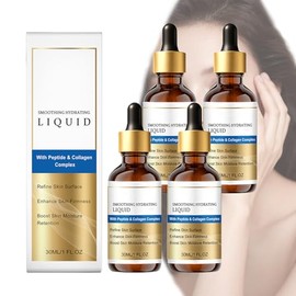 Gloramd Facial Lift Serum,Aceite esencial de suero antienvejecimiento,Hidratante profundo diario Fa/ce,Seros suaves para la cara y el cuerpo,Para el cuidado y el brillo de Fa/ce (4 PCS)