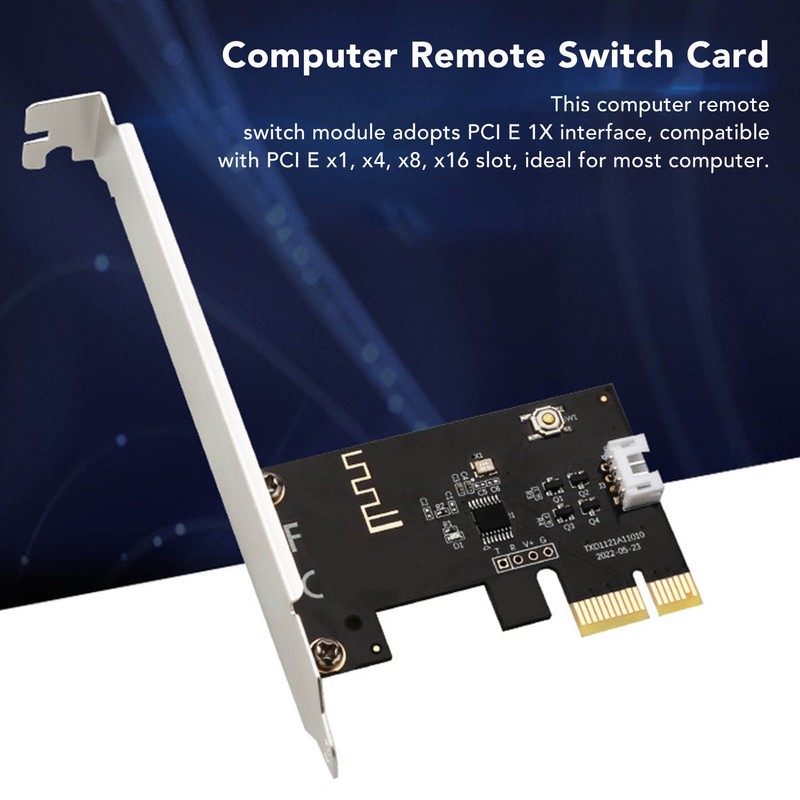 Computer Remote Switch Card App Control PCIe 1X Slot BT5.0