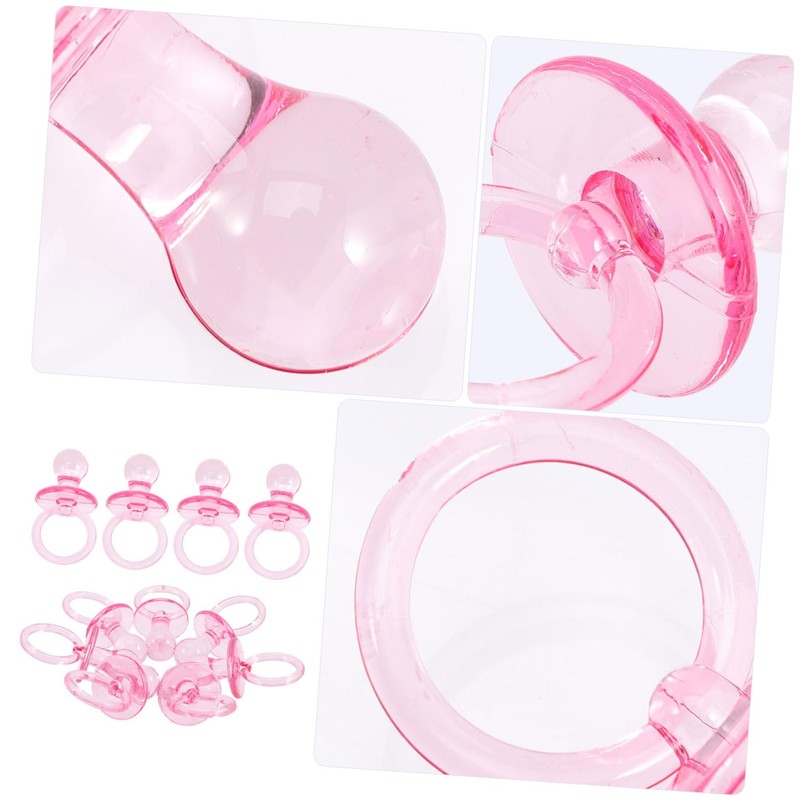 CORHAD 20Pcs Mini Plastic Pacifiers Unique Party Favors for Showers