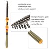 Mini Portable Carbon Retractable Super Hard Sea Fishing Fish Pole