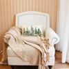 Ogiselestyle Christmas Winter Trees Lumbar Throw Pillow Cover, 12 x