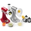 KitchenAid KSMVSJA Slicer/Shredder and Citrus Juicer Attachments