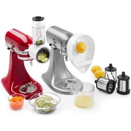 KitchenAid KSMVSJA Slicer/Shredder and Citrus Juicer Attachments