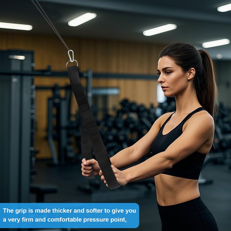 Triceps Training Device, Cable Pull Handles Fitness, Cable Pull Rope