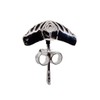 Sterling Silver 925 Sterling Silver 925 Earrings, Studs, Punk Rock,