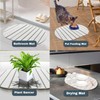Large Stone Dish Drying Mats for Kitchen Counter , Quick