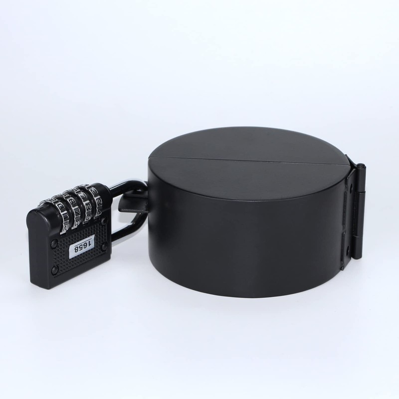 Gate Valve Locking Device (Password Lock) Metal Black, no Installation