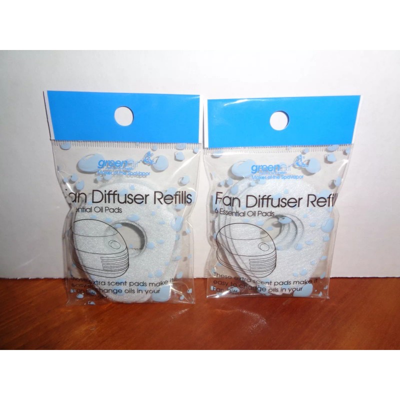 GreenAir 12 GreenAir Refill Pads Fit Natures Bounty & Sparoom