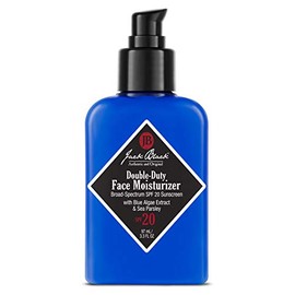 Jack - Hidratante facial doble de color negro SPF 20, Sin color, 97,59 ml