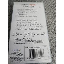 Travel-flex American Book Company Travel-FLEX Booklight with battery Silver