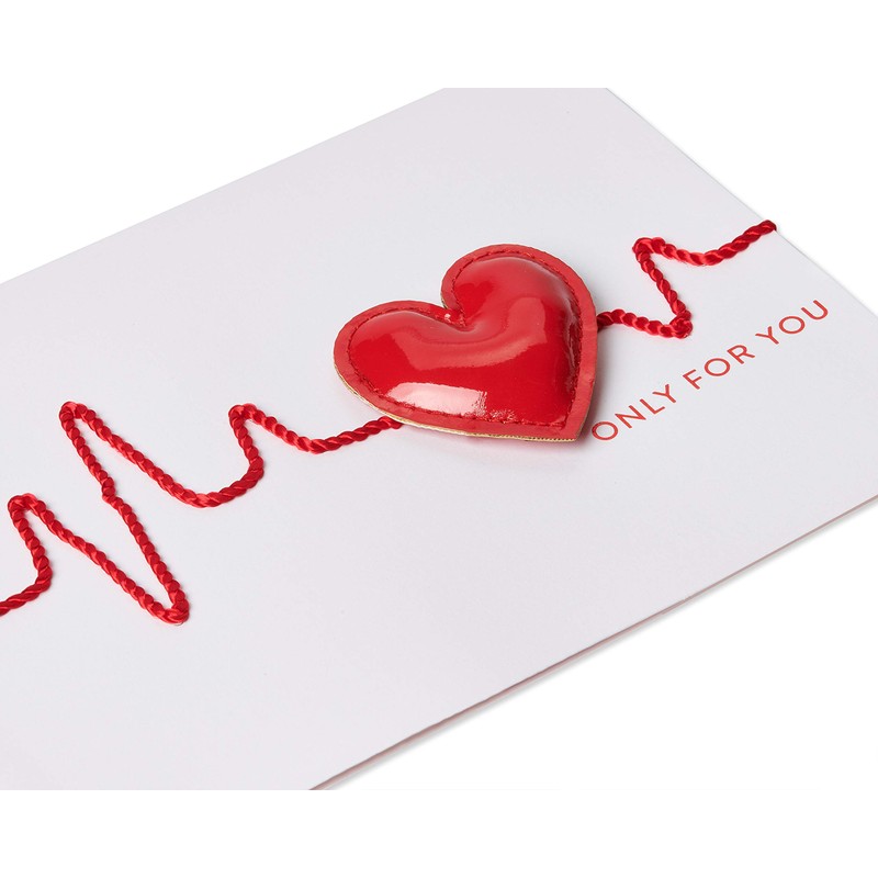 Papyrus Romantic Valentines Day Card (My Heart Is Yours)