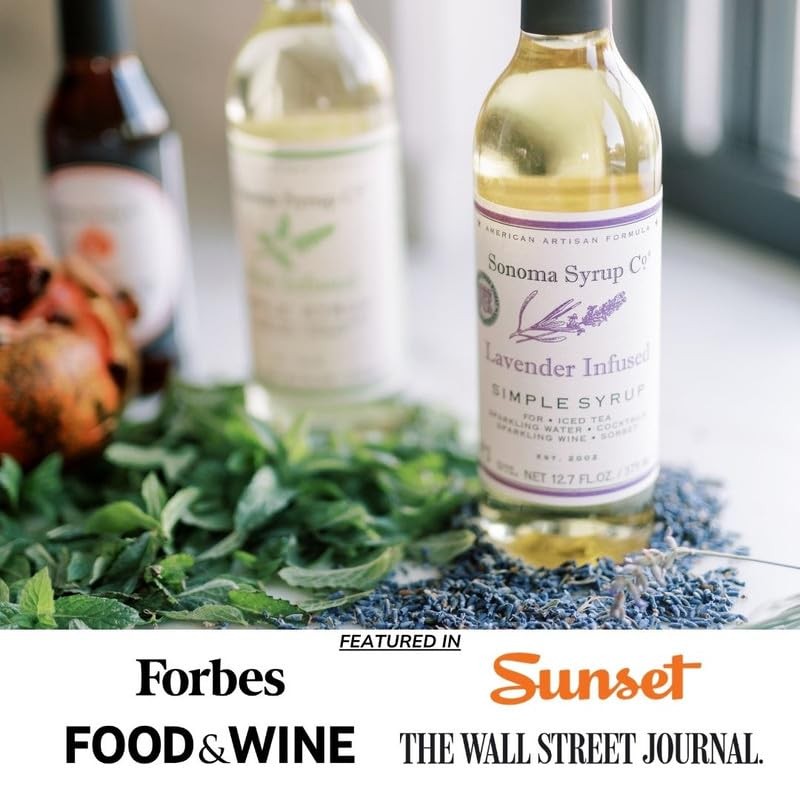Sonoma Syrup Co. Lavender Infused Simple Syrup 12.7 fl oz
