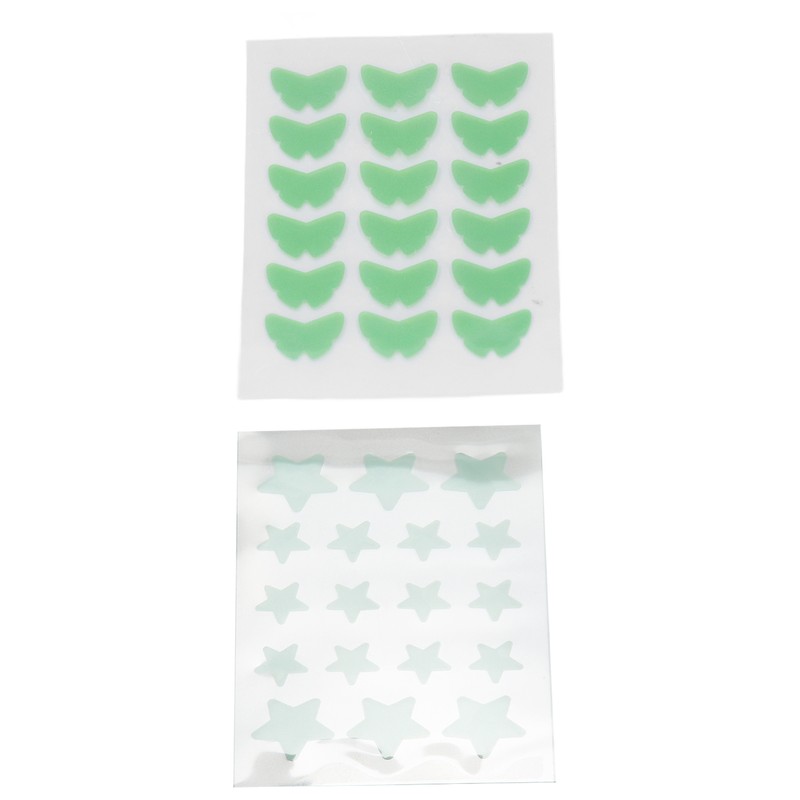 36Pcs Hydrocolloid Pimple Pads Covering Isolating Healing Cartoon Shape Cute