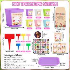 MestectPET 36Pack Gifts for Students from Teachers, School Leavers Flower Pots for 36 School Children, Class Gifts for Students from Teachers, Graduation End of Term Present for Children