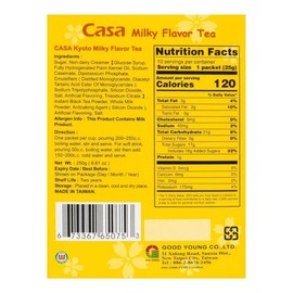 CASA KYOTO INSTANT MILKY FLAVOR TEA (10 BAGS INSIDE)