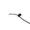 Recliner-Handles Replacement Cable 2.5" Exposed Wire, S-Tip, 5mm Barrel, 28"