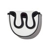 Golf Putter Headcover Simple Star Mallet Magnet (White)