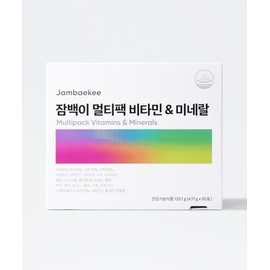 Jambae-gi Jam Baek-i Vitamin & Mineral All-in-One Daily Customized Sachet Multi-Pack Nutritional Supplement 30 Packs