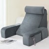ENITYA Reading Pillow for Sitting in Bed Adult, 19" Back