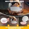 Qcdou Burger Press Kit, Smash Burger Press, 6PCS Flat Top