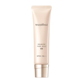Makiage Dramatic Nude Jelly, BB 1.1 oz (30 g), SPF50+, PA+++, Makeup Base, Liquid, Unscented, Base Makeup, Coverage, Natural Makeup, Lustrous, Freckles