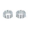 Galvanised Wire Roll Hanging Pictures Garden Wire 2pc Set 80