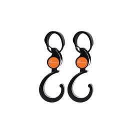 Dreambaby Strollerbuddy EZY-USE Stroller Hooks - 2 Pack - Easily Carry Things on Your Stroller