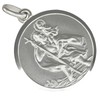 925 Silver Large Locket from Christophorus