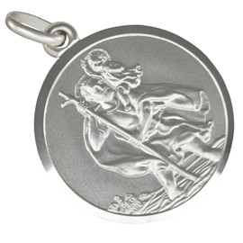 925 Silver Large Locket from Christophorus